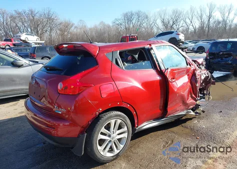 2014 Nissan Juke Sl from USA, damaged, VIN JN8AF5MV3ET359584